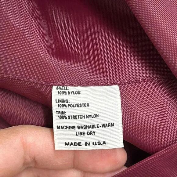 Vintage Neff Band Jacket Made In The USA Sz Small Maroon - Picture 12 of 13